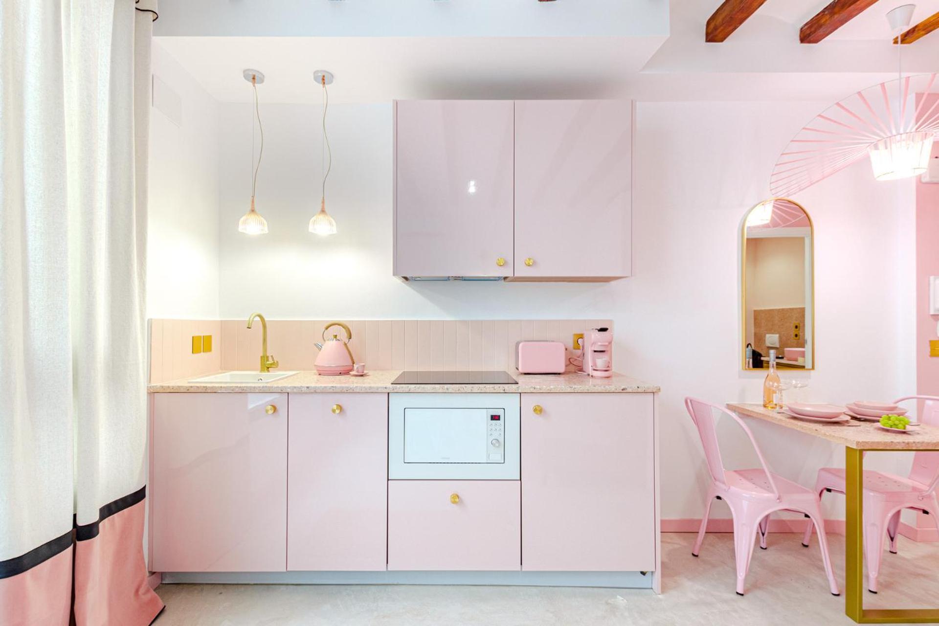 Glamorous Pink Studio In City Center 阿利坎特 外观 照片