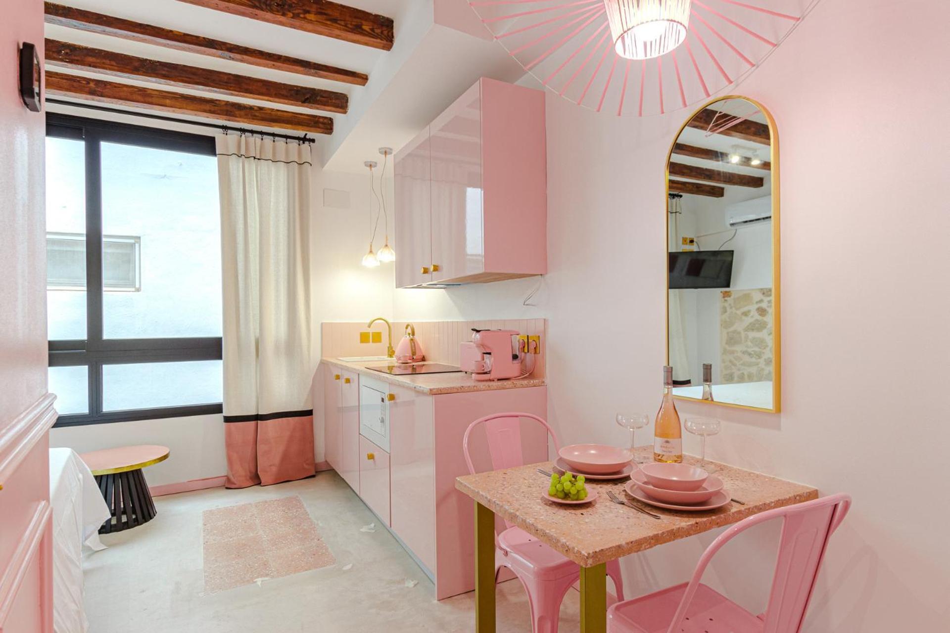 Glamorous Pink Studio In City Center 阿利坎特 外观 照片